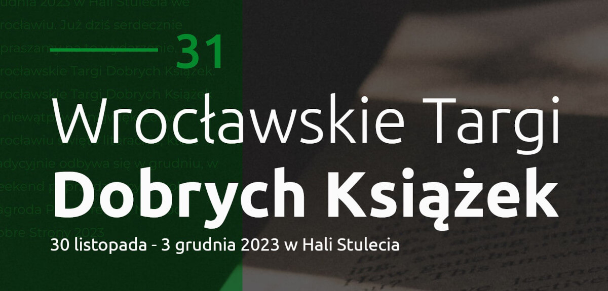 31. Wrocławskie Targi Dobrych Książek